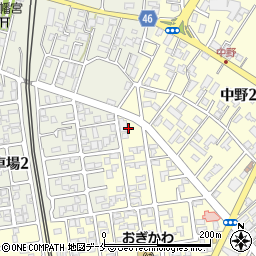 荻川ポンプ場周辺の地図