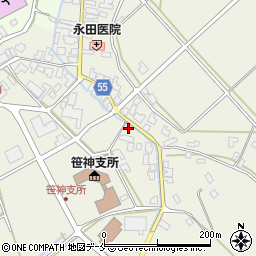 新潟県阿賀野市山崎262周辺の地図