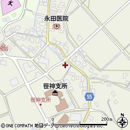 新潟県阿賀野市山崎263周辺の地図