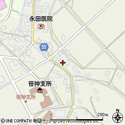 新潟県阿賀野市山崎430周辺の地図