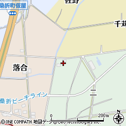 福島県伊達郡桑折町砂子沢二周辺の地図