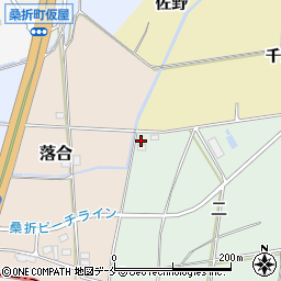 福島県伊達郡桑折町砂子沢二69周辺の地図