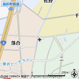 福島県伊達郡桑折町砂子沢二69周辺の地図