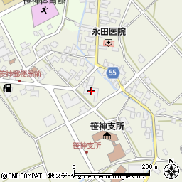 新潟県阿賀野市山崎266周辺の地図