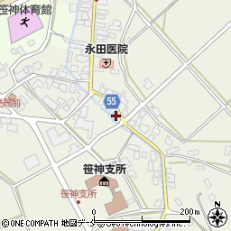 新潟県阿賀野市山崎353周辺の地図