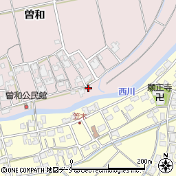 新潟県新潟市西区曽和30周辺の地図