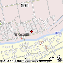 新潟県新潟市西区曽和98周辺の地図