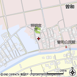 新潟県新潟市西区曽和178周辺の地図