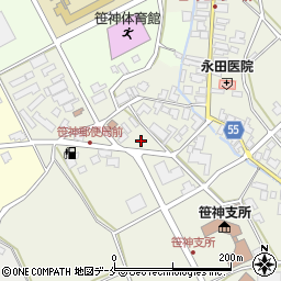 新潟県阿賀野市山崎52周辺の地図