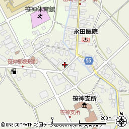 新潟県阿賀野市山崎55周辺の地図