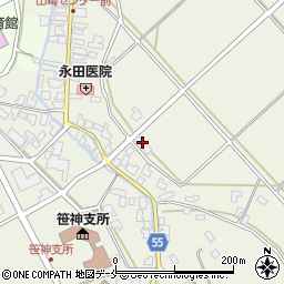 新潟県阿賀野市山崎431周辺の地図