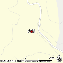 新潟県佐渡市大杉周辺の地図