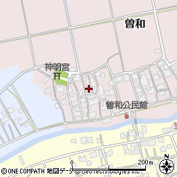 新潟県新潟市西区曽和146周辺の地図
