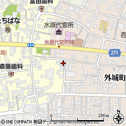 中村屋菓子店周辺の地図