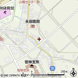 新潟県阿賀野市山崎351周辺の地図