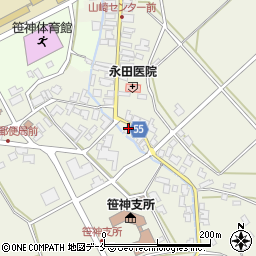 新潟県阿賀野市山崎345周辺の地図