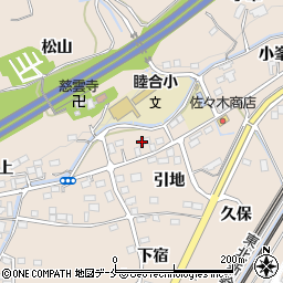 ポップセンター　福島周辺の地図