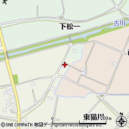福島県伊達市保原町東猫川18周辺の地図