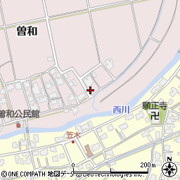新潟県新潟市西区曽和1392周辺の地図