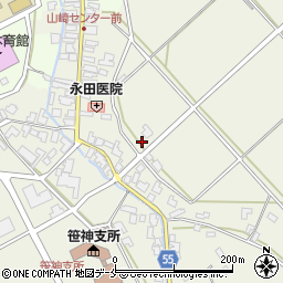 新潟県阿賀野市山崎425周辺の地図