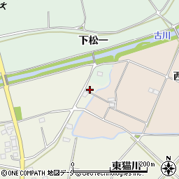 福島県伊達市保原町東猫川19周辺の地図