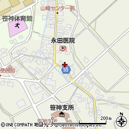 新潟県阿賀野市山崎347周辺の地図
