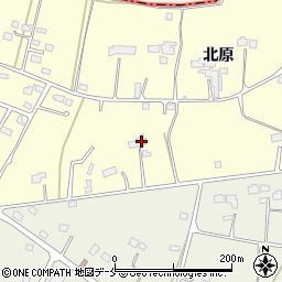 福島県相馬市椎木北原15周辺の地図