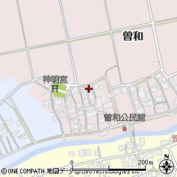 新潟県新潟市西区曽和143周辺の地図