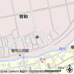 新潟県新潟市西区曽和49周辺の地図