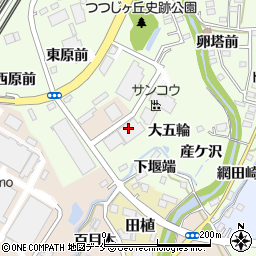 株式会社福島フソー周辺の地図