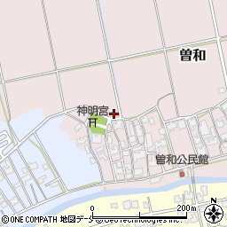 新潟県新潟市西区曽和67周辺の地図