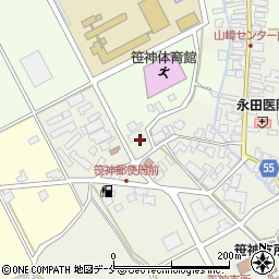 新潟県阿賀野市山崎379周辺の地図
