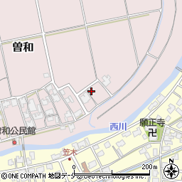 新潟県新潟市西区曽和1386周辺の地図