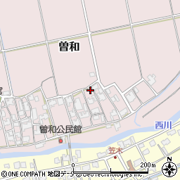 新潟県新潟市西区曽和31周辺の地図