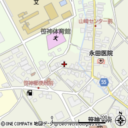 新潟県阿賀野市山崎288周辺の地図