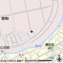新潟県新潟市西区曽和1385周辺の地図