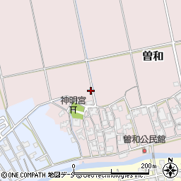 新潟県新潟市西区曽和760周辺の地図