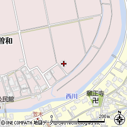 新潟県新潟市西区曽和1384周辺の地図