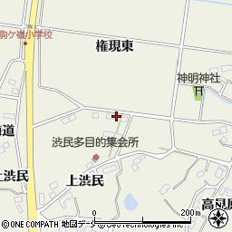 福島県相馬郡新地町駒ケ嶺渋民中周辺の地図