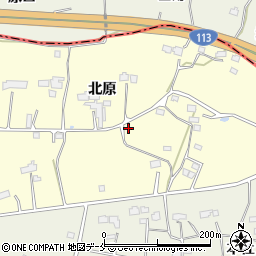 福島県相馬市椎木北原108周辺の地図