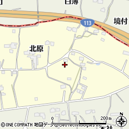 福島県相馬市椎木北原118周辺の地図