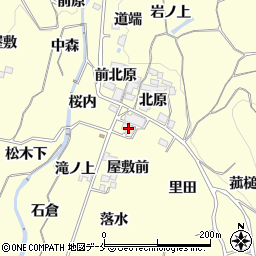 福島県福島市飯坂町湯野屋敷前3周辺の地図