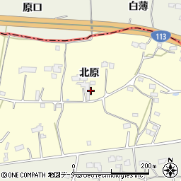福島県相馬市椎木北原249周辺の地図