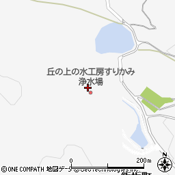 福島県福島市飯坂町沼ノ上周辺の地図