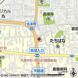 阿賀野郵便局 ＡＴＭ周辺の地図