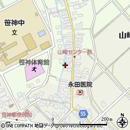 新潟県阿賀野市山崎1484周辺の地図