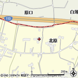 福島県相馬市椎木北原265周辺の地図