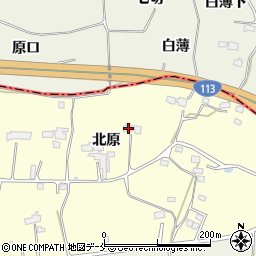 福島県相馬市椎木北原239周辺の地図