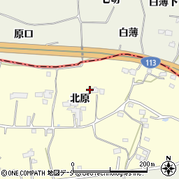 福島県相馬市椎木北原247周辺の地図