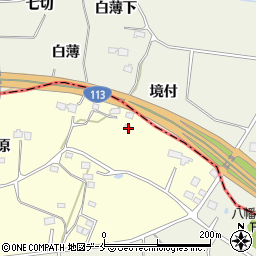 福島県相馬市椎木北原192周辺の地図